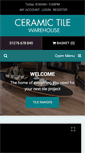 Mobile Screenshot of ceramictilewarehouse.co.uk